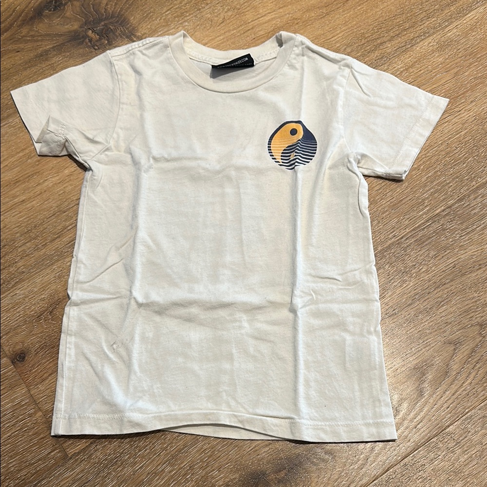 Tiny Whales Yin Yang Tee - boys size 6